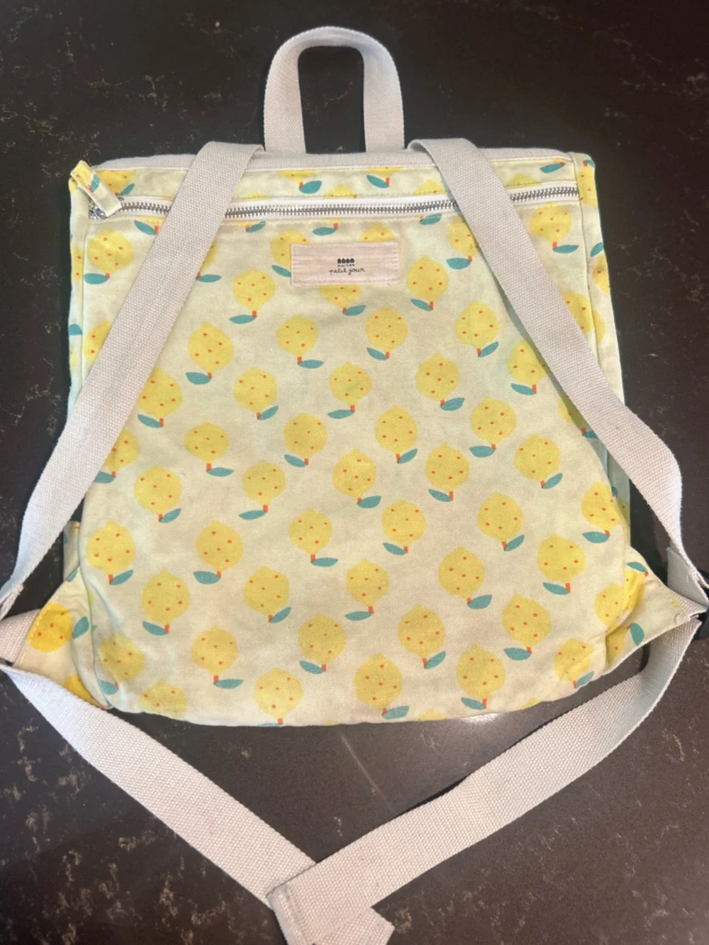 Maison Petit Jour Canvas Backpack